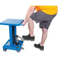 Table de travail hydraulique, 18'' lo x 18'' la, Acier, Capacit&eacute; 500 lb Helyx Safety & Industrial Supplies