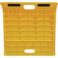 Rampe de trottoir portable en poly pour diable, Capacit&eacute; de 1000 lb, 27" la x 27" lo Helyx Safety & Industrial Supplies