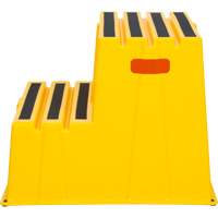 Escabeau industriel, 2 marches, 26" x 22-7/16" x Hauteur 19-11/16" Helyx Safety & Industrial Supplies