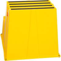 Escabeau industriel, 2 marches, 26" x 22-7/16" x Hauteur 19-11/16" Helyx Safety & Industrial Supplies