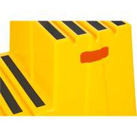 Escabeau industriel, 2 marches, 26" x 22-7/16" x Hauteur 19-11/16" Helyx Safety & Industrial Supplies