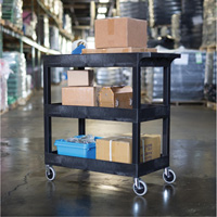 R&acirc;telier mobile, 3 tiers, 35-1/4" x 36-1/4" x 18", Capacit&eacute; 300 lb Helyx Safety & Industrial Supplies