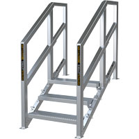 3-5 Step Telescopic Aluminum Smart Stairs Helyx Safety & Industrial Supplies
