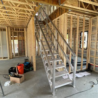 3-5 Step Telescopic Aluminum Smart Stairs Helyx Safety & Industrial Supplies