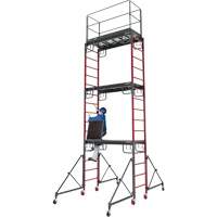 Buildman Baker Drywall Scaffold, 31" D x 6' H Helyx Safety & Industrial Supplies
