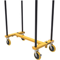 Chariot de transport H de cloison s&egrave;che Buildman Helyx Safety & Industrial Supplies