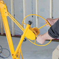Appareils de levage pour panneaux de cloisons s&egrave;ches Helyx Safety & Industrial Supplies