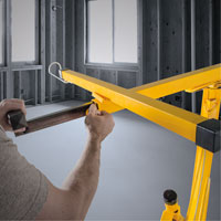 Appareils de levage pour panneaux de cloisons s&egrave;ches Helyx Safety & Industrial Supplies