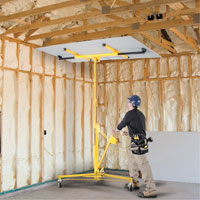 Appareils de levage pour panneaux de cloisons s&egrave;ches Helyx Safety & Industrial Supplies