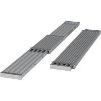 Planche de travail t&eacute;lescopique, 108" la x 12" pr, Capacit&eacute; de 250 lb, D&eacute;mont&eacute; Helyx Safety & Industrial Supplies