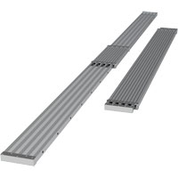 Planche de travail t&eacute;lescopique, 204" la x 12" pr, Capacit&eacute; de 250 lb, D&eacute;mont&eacute; Helyx Safety & Industrial Supplies