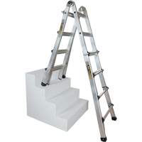 &eacute;chelle t&eacute;lescopique multifonction, Aluminium, 300 lb, CSA calibre 1A Helyx Safety & Industrial Supplies