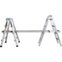 &eacute;chelle t&eacute;lescopique multifonction, Aluminium, 300 lb, CSA calibre 1A Helyx Safety & Industrial Supplies