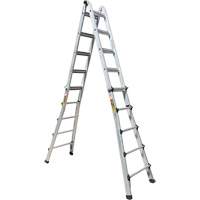 &eacute;chelle t&eacute;lescopique multifonction, Aluminium, 300 lb, CSA calibre 1A Helyx Safety & Industrial Supplies