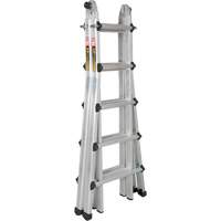&eacute;chelle t&eacute;lescopique multifonction, Aluminium, 300 lb, CSA calibre 1A Helyx Safety & Industrial Supplies