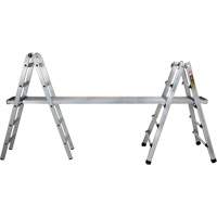&eacute;chelle t&eacute;lescopique multifonction, Aluminium, 300 lb, CSA calibre 1A Helyx Safety & Industrial Supplies