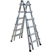 &eacute;chelle t&eacute;lescopique multifonction, Aluminium, 300 lb Helyx Safety & Industrial Supplies