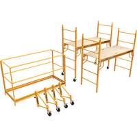 Complete 12' Drywall Baker Scaffold Tower Set, 58-1/2" D x 183" H Helyx Safety & Industrial Supplies