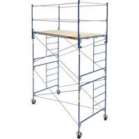 Tour d'&eacute;chafaudage compl&egrave;te avec roulettes, 66-2/10" p x 177-1/2" h Helyx Safety & Industrial Supplies
