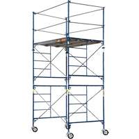 Tour d'&eacute;chafaudage compl&egrave;te avec roulettes, 69-1/2" p x 178" h Helyx Safety & Industrial Supplies