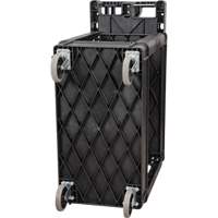 Utility Cart, 2 Tiers, 17-1/8" x 33-1/2" x 37-5/8", 550 lbs. Capacity Helyx Safety & Industrial Supplies
