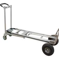 Chariot &agrave; main convertible 3-en-1, Aluminium, Capacit&eacute; 600 lb Helyx Safety & Industrial Supplies