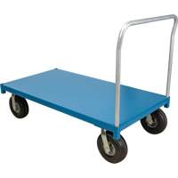 Heavy-Duty Platform Truck, 48" L x 24" W, 1200 lbs. Capacity, Flat Free Casters Helyx Safety & Industrial Supplies