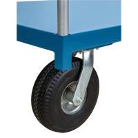 Heavy-Duty Platform Truck, 48" L x 24" W, 1200 lbs. Capacity, Flat Free Casters Helyx Safety & Industrial Supplies