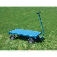 Outdoor Platform Wagon Truck, 24" W x 48" L, 1000 lbs. Capacity Helyx Safety & Industrial Supplies