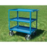  Chariot &agrave; tablettes pour l'ext&eacute;rieur, 3 Tiers, 18" la x 39" h x 33" p, Capacit&eacute; 1200 lb Helyx Safety & Industrial Supplies