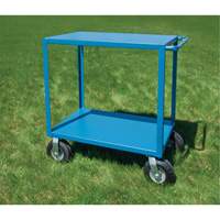  Chariot &agrave; tablettes pour l'ext&eacute;rieur, 2 Tiers, 18" la x 39" h x 33" p, Capacit&eacute; 1200 lb Helyx Safety & Industrial Supplies