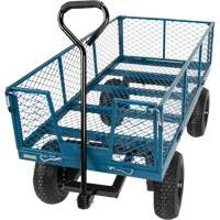 Wagon with Drop Sides, 24" W x 48" L, 800 lbs. Capacity Helyx Safety & Industrial Supplies