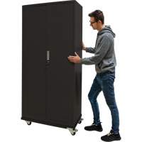 Socle roulant pour armoire, 24" la x 48" p x 1,375" h, Capacit&eacute; de 1000 lb Helyx Safety & Industrial Supplies