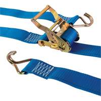 Tendeur d'arrimage utilitaire robuste, Crochet en J, 2" la x 20' lo, Charge d'utilisation 500 lb (227 kg) Helyx Safety & Industrial Supplies