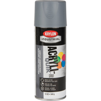 Laque industrielle Acryli-Quik, Gris, Tr&egrave;s mat, 12 oz, Canette a&eacute;rosol Helyx Safety & Industrial Supplies