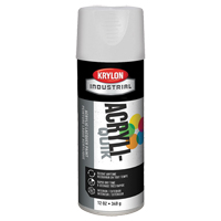 Laque industrielle Acryli-Quik, Blanc, Brillant, 12 oz, Canette a&eacute;rosol Helyx Safety & Industrial Supplies