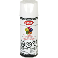 Laque industrielle Acryli-Quik, Blanc, Semi-brillant, 12 oz, Canette a&eacute;rosol Helyx Safety & Industrial Supplies