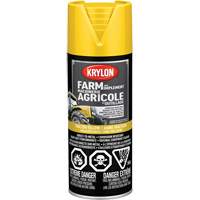 Peinture en a&eacute;rosol pour la ferme et l'&eacute;quipement, Jaune John Deere, Tr&egrave;s brillant, 12 oz, Canette a&eacute;rosol Helyx Safety & Industrial Supplies