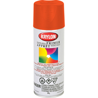Peinture &agrave; pulv&eacute;riser fluorescente, Rouge/orange fluorescent, 11 oz, Canette a&eacute;rosol Helyx Safety & Industrial Supplies
