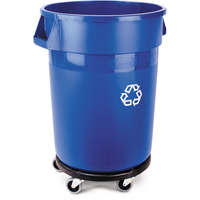 Brute&reg; Collection Recycling Container, Bulk, Plastic, 32 US gal. Helyx Safety & Industrial Supplies