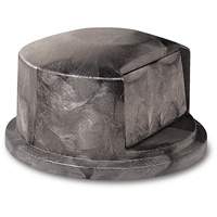 Round Brute&reg; Tops, Dome Lid, Plastic/Polyethylene, Fits Container Size: 22" Dia. Helyx Safety & Industrial Supplies