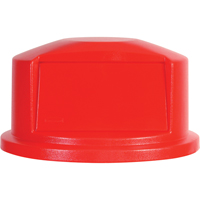 Round Brute&reg; Tops, Dome Lid, Plastic/Polyethylene, Fits Container Size: 22" Dia. Helyx Safety & Industrial Supplies