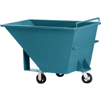 Chariot basculeur en acier, Acier, 1/2 vg³, Capacit&eacute; de charge de 2000 lb Helyx Safety & Industrial Supplies