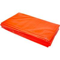 B&acirc;ches isol&eacute;es, Poly&eacute;thyl&egrave;ne, Orange, 20' x 12' x 8 mils Helyx Safety & Industrial Supplies