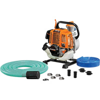 Trousse de pompe &agrave; eau propre, 30 gal./min, 34 cc, Moteur 4 temps &agrave; soupape en t&ecirc;te Helyx Safety & Industrial Supplies
