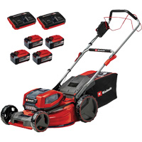 Cordless Lawn Mower, Self-Propelled Walk-Behind, Battery Powered, 21" Cutting Width Helyx Safety & Industrial Supplies