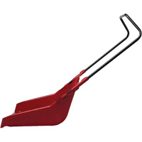 60L Sleigh Snow Shovel, Polypropylene Blade, Wearstrip Included Helyx Safety & Industrial Supplies