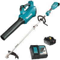 Ensemble souffleuse sans balai LXT 459 pi. cu/min, 18 V, Vitesse d'air 116 mi/h, &agrave; pile Helyx Safety & Industrial Supplies