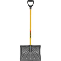 Pro Scraper Shovel, Polypropylene Blade, 18" Wide, D-Grip Handle Helyx Safety & Industrial Supplies