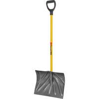 Pro Scraper Shovel, Polypropylene Blade, 18" Wide, D-Grip Handle Helyx Safety & Industrial Supplies